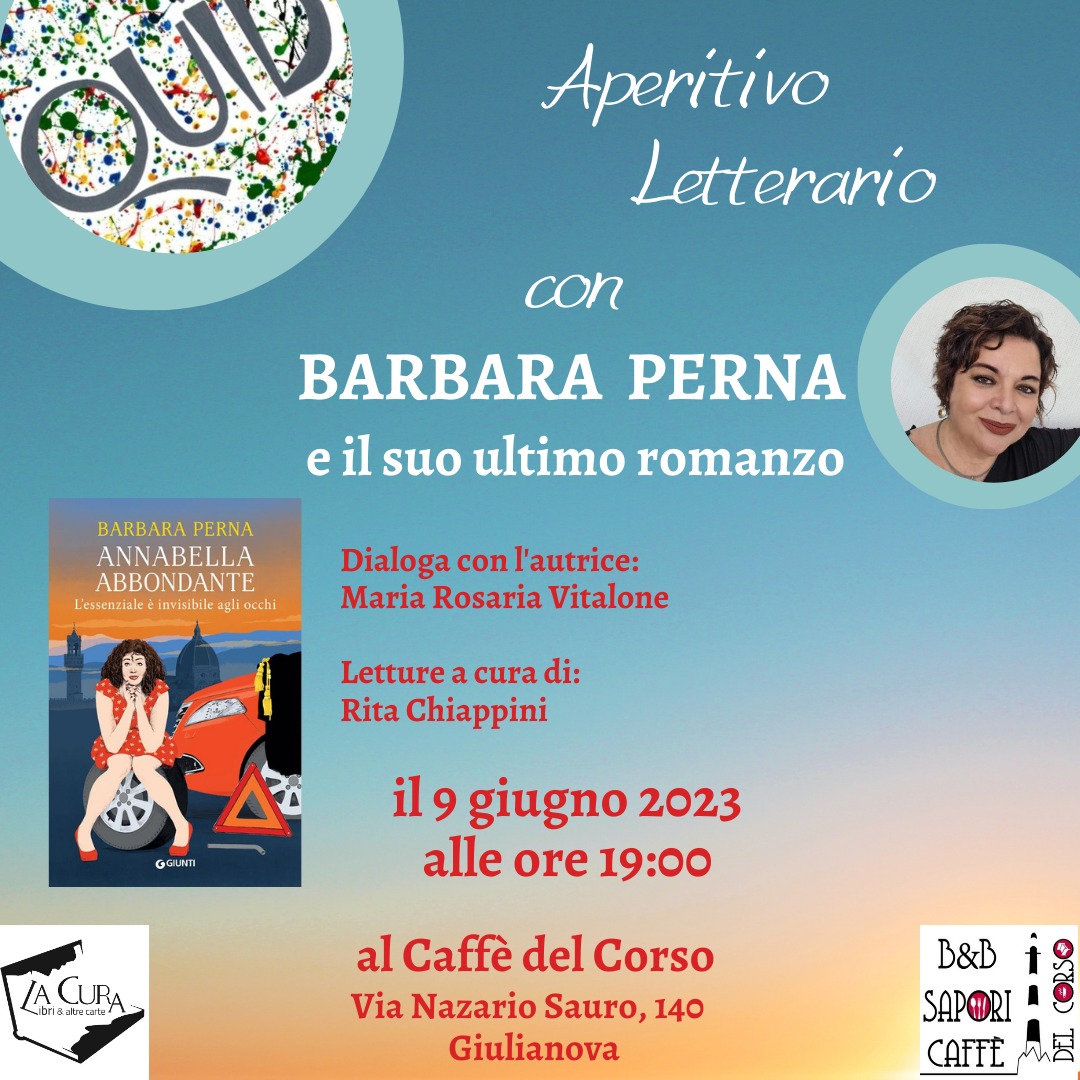 Barbara Perna racconta "Annabella Abbondante. L'essenziale è invisibile agli occhi". Appuntamento a Giulianova (TE)